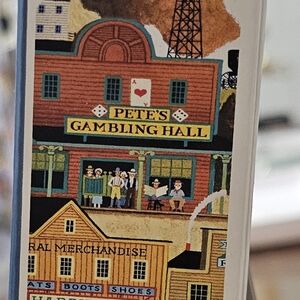 Pete's Gambling Hall Vintage Art Print